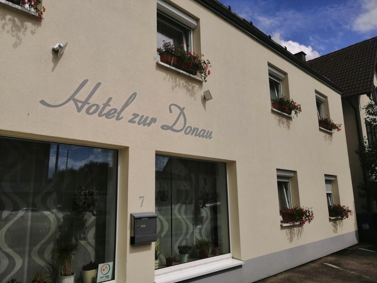 Hotel Zur Donau Dillingen an der Donau Exteriör bild
